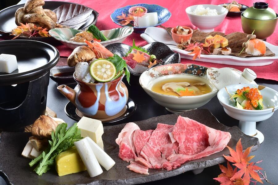 秋季9/1～11/30限定＼豪華！秋の味覚の王様「松茸」6種の料理で味わい尽くす／