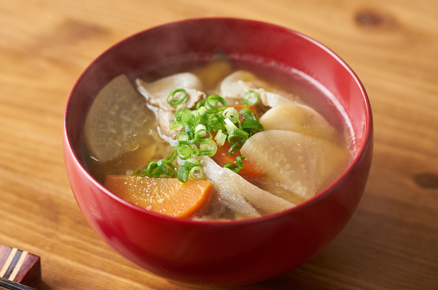 豚汁無料サービス